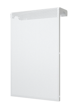 Декоративный металлический экран на радиатор Mistral 4 секции перф