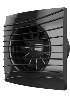 4elementsVentilator evacuare design cu supapa Diciti SILENT 4C Obsidian