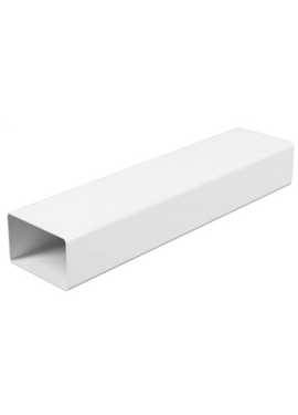 Плоский возвдуховод из ПВХ-пластика Mistral 5.5x11 (1м)