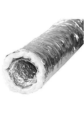 Гибкий армированный воздуховод с теплоизоляцией Mistral Pro D127 (10м)