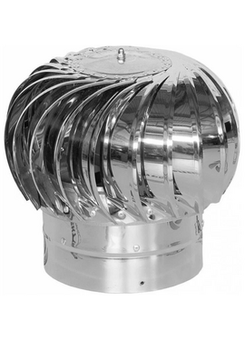 Турбодефлектор из нержавеющей стали Mistral D250