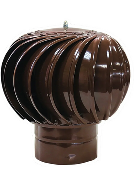 Турбодефлектор окрашенный металл Mistral D315 Brown