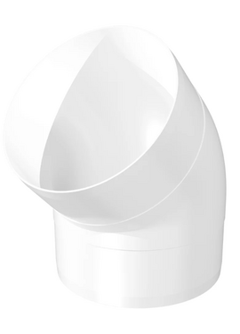 Колено круглое 45° Mistral D160