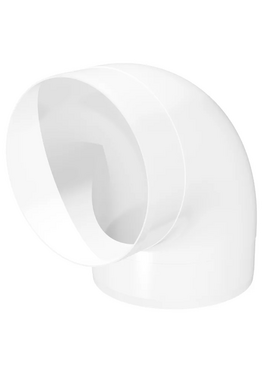 4elementsCot rotund ventilatie la 90° Mistral D150