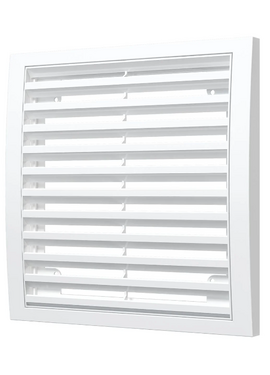 4elementsGrila ventilatie exterioara ASA-plastic Era 20x20 White