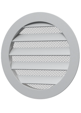 4elementsGrila pentru ventilatie rotunda exterioara Era Street Line D250 Aluminium