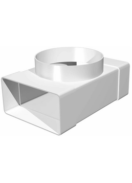 4elementsNonector-teu ventilatie plat-rotund Era 620OO12,5I 6o20 D125