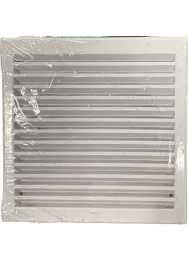 4elementsGrila pentru ventilatie cu flansa Aluvent 20x20 White