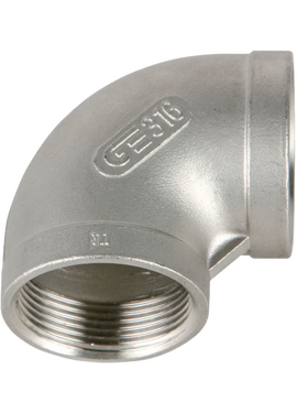 Отвод нержавейка 1/2 FF Genebre