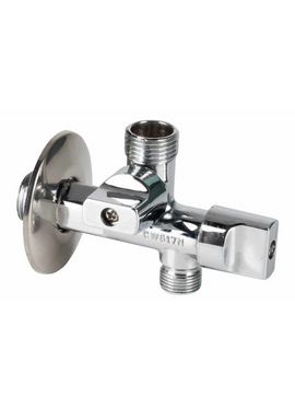 Подводной кран с 2-мя выходами 1/2'' x 3/8'' Genebre