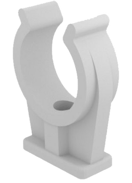 Клипса одинарная 16 -18 мм (компл 100 шт) Tia