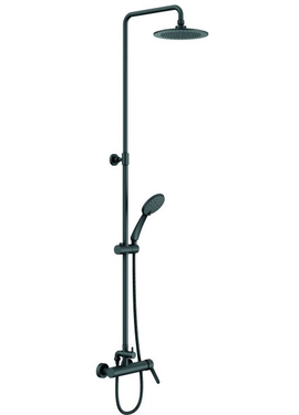 Душевая стойка раздвижная Genebre OSLO Black