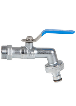 4elementsШаровой кран со штуцером "RAPIDE-GE" 1/2'' (защиты от замерзания) Genebre