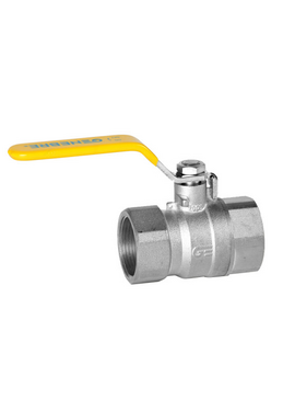 4elementsШаровый кран для газа ручка 1/2" FF (хром) Genebre