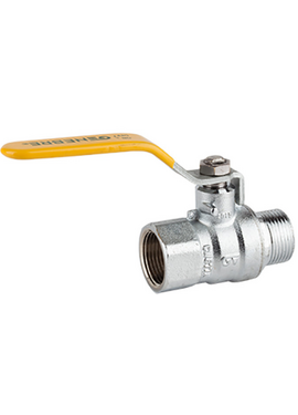 Шаровый кран для газа ручка 3/4" FM (хром)  Genebre