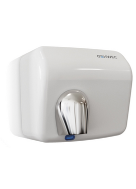 Сушка для рук, металл белый Genwec