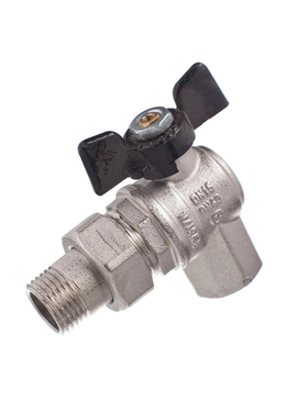 4elementsRobinet cu bilă tip fluture 1/2" cu racord unghiular „american” Oregon Bugatti