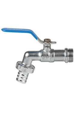 4elementsШаровой кран со штуцером "Дачник" 3/4 * 1 Genebre