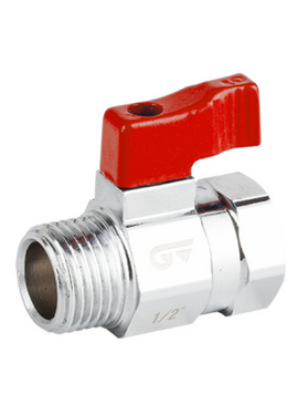 4elementsRobinet cu bila mini 1/2'' FM rosu Genebre