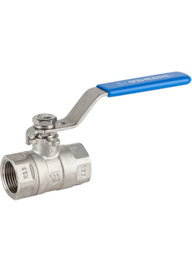 4elementsШаровой кран полнопроходной двухсоставн. нерж 304, 1/2" Genebre