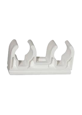 Клипса двойная для труб д.20 Ростурпласт(180/30)