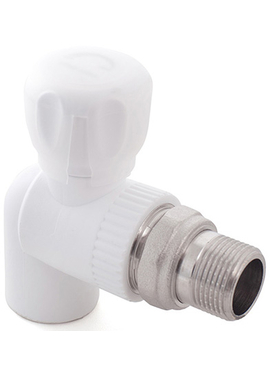 Кран шаровый для радиатора 20х1/2 угловой Ростурпласт(60/10)