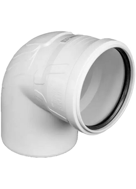 Отвод малошумной канализации д.110 угол 87° ELITE Ростурпласт