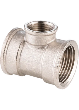 Тройник переходной 3/4"х 1/2" x 3/4'' FFF Ростурпласт