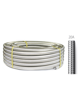 4elementsTeava d20А gofrata inox SS304 Neptun IWS