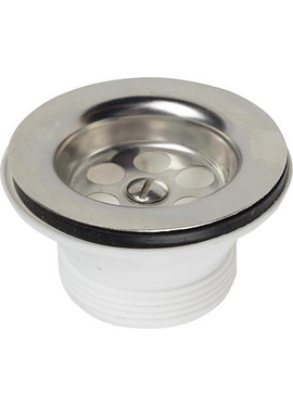 4elementsVentil chiuveta 1 1/4'' cu grila din otel inox., Aquant