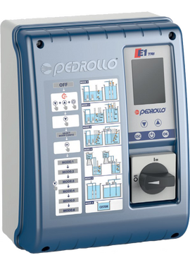 4elementsPanoul de control trifazat (400V, 25A) E1-TRI/2 Pedrollo