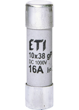 Предохранитель gPV 16A 1000VDC 10X38 номинал. ETI