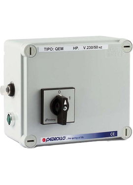 4elementsPanoul de control monofazat (1.1 kW) QEM 150 Pedrollo