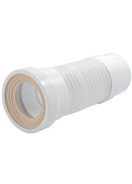 4elementsУдлинитель гибкий для унитаза с выпуском 110мм, 290-330 мм, Aquant