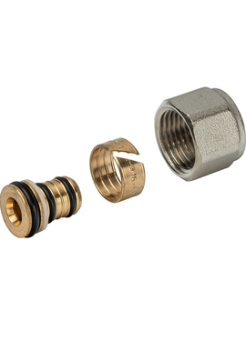 4elementsНипель для 16x2 металопласт, G1/2'' Luxor