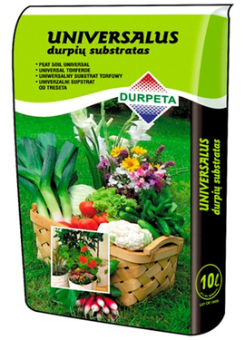 4elementsТорфяной субстрат UNIVERSAL 10L Durpeta VdX