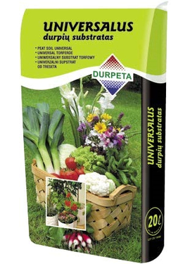 4elementsТорфяной субстрат UNIVERSAL 20L Durpeta VdX