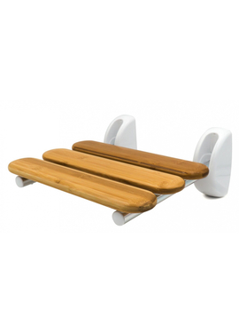 Складное сидение для душа Pro nature бамбук алюминий Ridder