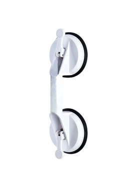 4elementsBara de sprijin cu ventuze Jim S alb ABS plastic Ridder