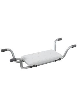 4elementsBancă pentru baie Sid alb aluminiu Ridder