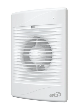 Осевой вытяжной вентилятор DICITI Standard 4 D100 с сеткой White