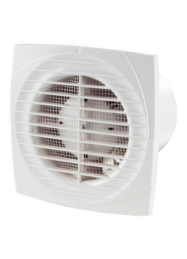 Осевой вытяжной вентилятор с датчиком влажности Blauberg Line 100H D100 White