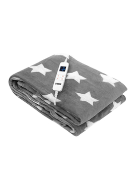 4elementsPlapuma electrica EB651 Grey Star 180 x 130 cm Noveen