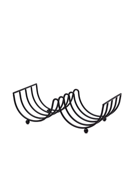 4elementsДержатель для туалетной бумаги Mila, черный, сталь