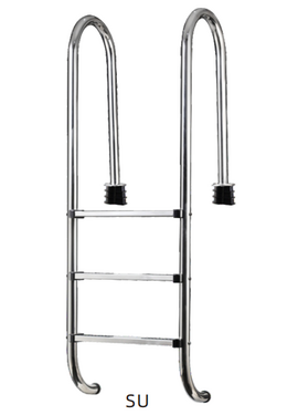4elementsScara pentru piscina AISI304 cu trepte antiderapante SU-515SR Kubber