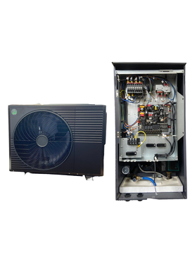 4elementsPompa de caldura split 10 kW 220V R32 aer - apa , inverter KUBBER