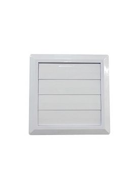 4elementsGrilaj de ventilatie cu jaluzele gravitationale14x14 d. 125