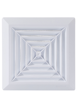 4elementsGrila pentru ventilatie cu plasa Hardi 05901 28x28 White