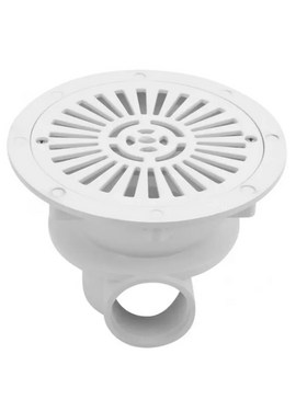 Донный слив круглый бетонного бассейна, KUBBER 092832, Ø170мм & 2"