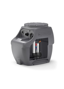 4elementsКанализационная установка с баком на 250 л SAR 250 TRITUSm 1.5 kW Pedrollo